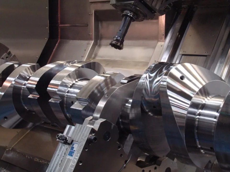 Brand-new Ajax 2803 power engine crankshaft, part ZN-7205-E-1 (ZN7205E1), in the factory crate for sale