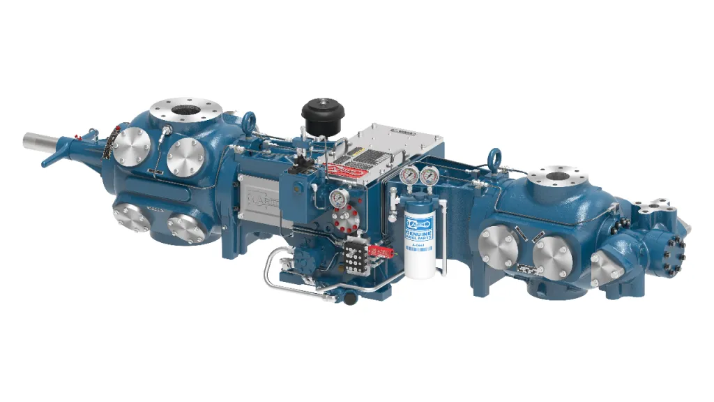 Ariel JGA-2 (JGA2) two-throw natural gas reciprocating compressor for sale, frame F-24893 / F24893