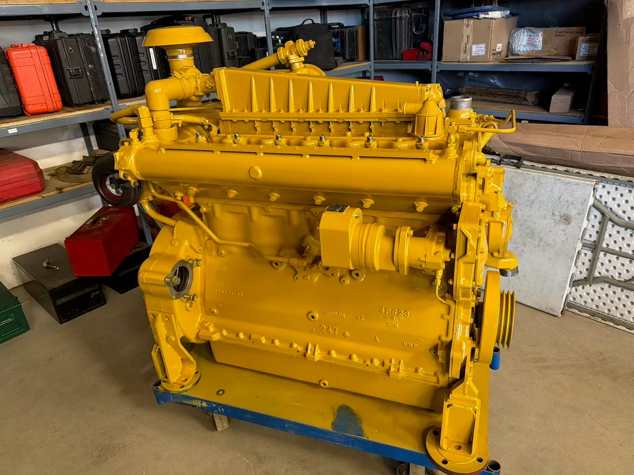 Caterpillar CAT 3306 natural gas engine for sale, rebuilt exchange, serial G6X02482